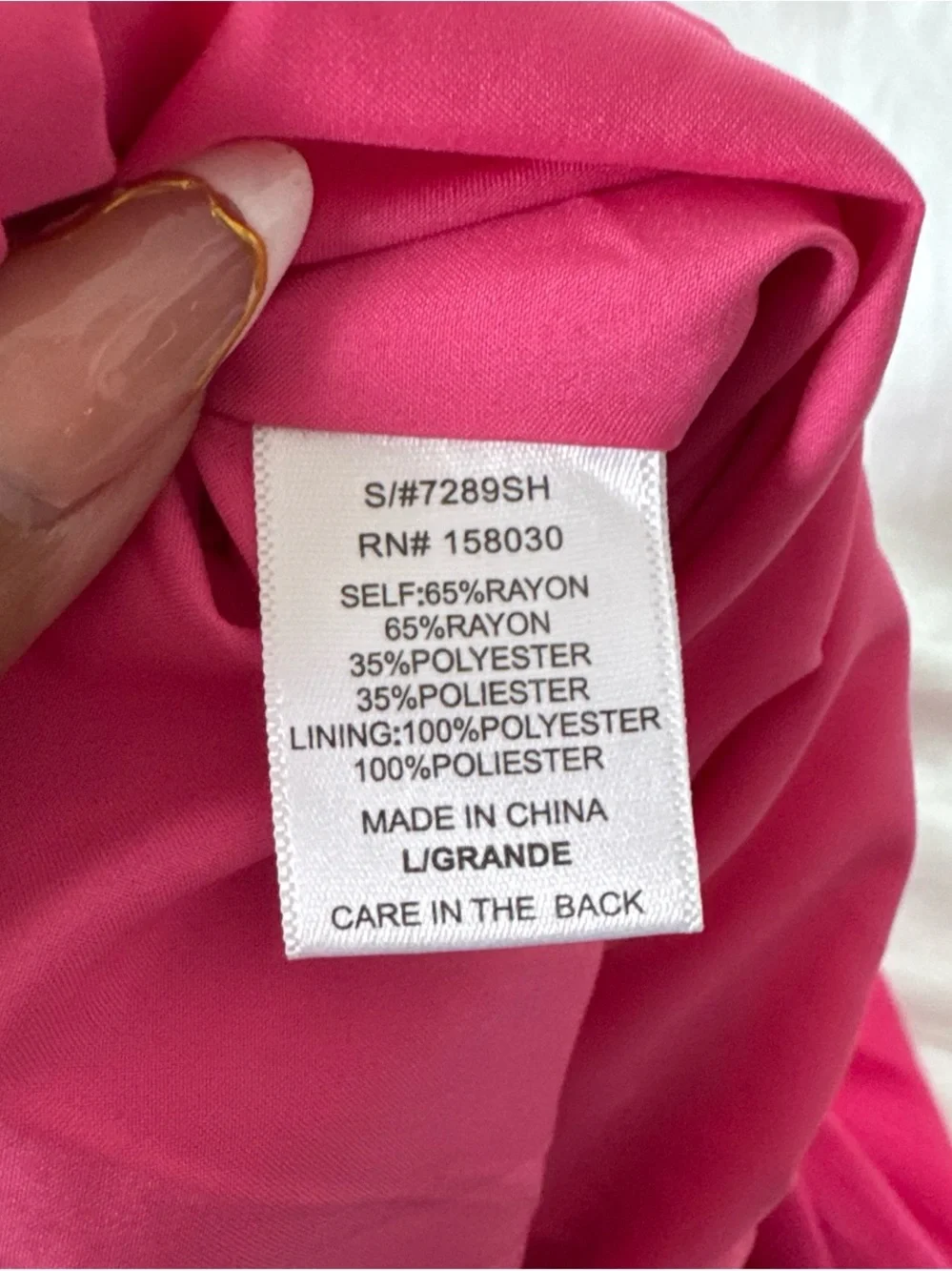 Love Tree Bright Fuchsia Tiered Maxi Skirt